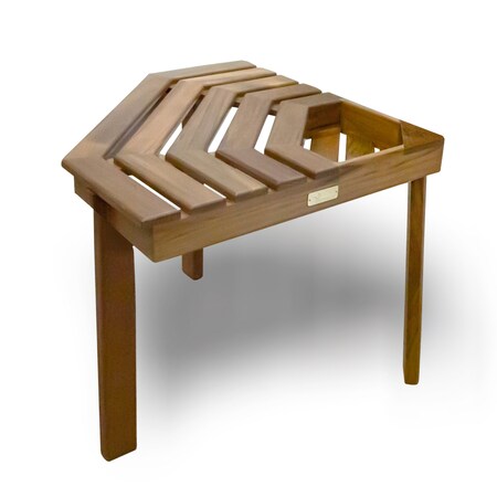 Whitecap Shower Corner Stool WT63106